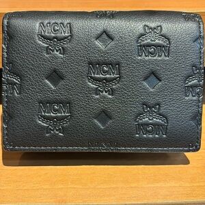 Brand new MCM logo wallet
